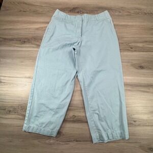 Vintage Falls Creek Light Blue Capris Sz 10 Preppy Casual CoastalGrandma